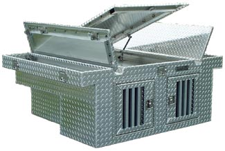 T-Style Aluminum Dog Box